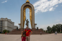 Somoni Monument Dushanbe