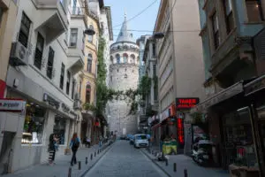 Galata Toren / Istanboel / Turkije