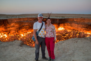 Derweze gas krater / Turkmenistan