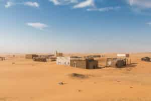 Ergens tussen Nouadhibou en Choum / Mauritanië
