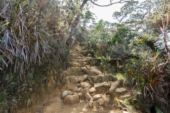 uitvalsbasis voor een klim naar Mount Kinabalu