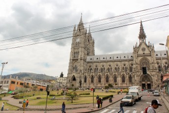 De kathedraal van Quito.