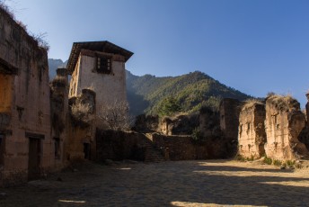 In de Paro valei staat ook een fort of Dzong, de Drukgyal Dzong, maar deze is (nog) niet gerestaureerd.