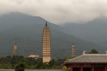 De drie (beroemde) pagodes van Dali.