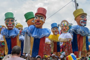 Het was gezelliger dan op de tribune bij het carnaval in Rio.