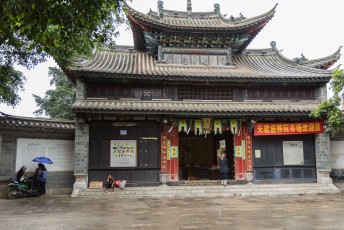 Hier is het historisch centrum nog redelijk historisch voor Chinese begrippen.