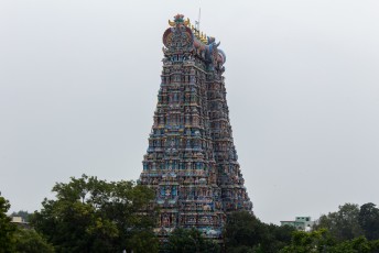 Deze torens zitten barstensvol beeldjes van de vele vele goden die de Hindoes hebben.