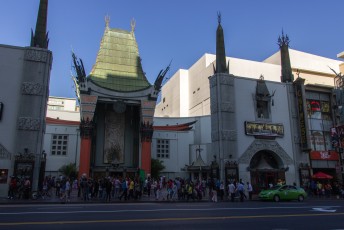 Grauman's Chinese Theatre waar bijna alle grote Hollywood producties in premiére gaan