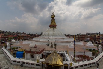 Één van de plekken die we nog niet kenden, de pagode van Boudanath.
