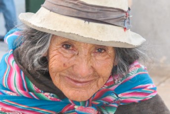 Een echte ouderwetse Boliviaanse.