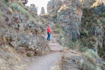 De trappen van Pisac waren een voorproefje voor de Inca Trail.
