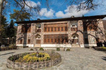 Het Khan Saray Paleis, ook wel het zomerpaleis van Haji Chalabi Khan.
