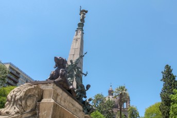 Het Monumento a Julio de Castilhos.