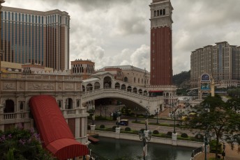Het Venetian in Macau, een stuk groter dan het origineel in Las Vegas.