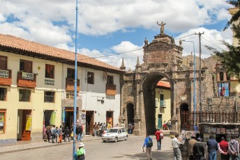 Regelmatig maakten we 'excursies' met de klas in het centrum van Cusco.