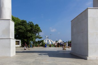 MGR memorial bij Marina Beach in Chennai.