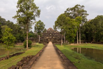 het koninklijk paleis in Angkor Tom