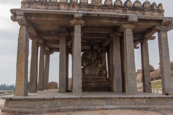 De Sasivekalu Ganesha Tempel.