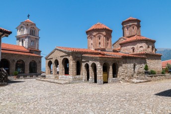 Een trip naar Macedonië is natuurlijk niet compleet zonder een bezoek aan dit Sveti Naum Klooster.