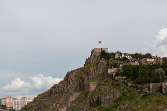 Het kasteel van Ankara.