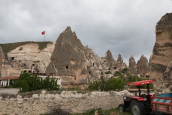 Göreme met zijn in de grotten gebouwde hotels in het hart van Cappadocië zou mijn uitvalsbasis zijn.
