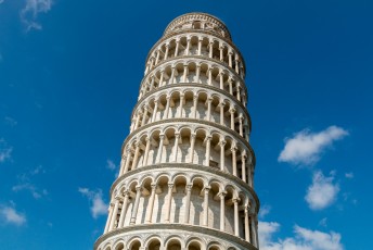 Ik had nog 1 stop in Italië, de scheve toren van Pisa.