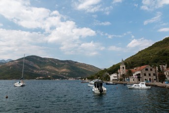 Mijn eerste echte ankerplaats in Montenegro was Tivat.