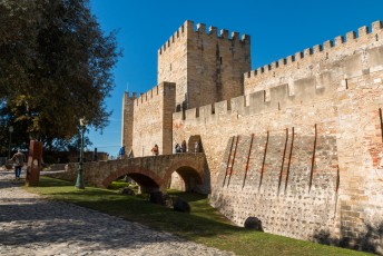 Het São Jorge kasteel zelf.