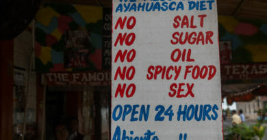 Als je het maximale uit een ayahuasca ceremonie wil halen dan moet je ook een dieet volgen.