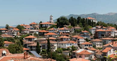 Het oude centrum van Ohrid, gezellig!