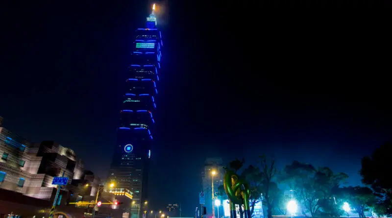 The Taipei 101, geen voorbeeld van Nederlandse invloed in Taiwan